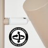 Javel Lampadaire LED Sable, 3 lumières