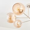 Koyoto Plafonnier, Boule lumineuse 78 cm Sable, 6 lumières
