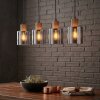 Mador Suspension, Suspension Noir, 4 lumières
