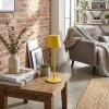 Salgadinho Lampe de table d'extérieur, Lampe à poser LED Jaune, 1 lumière