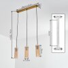 Velune Suspension, Suspension Or, 3 lumières