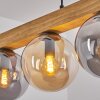 Gastor Suspension, Boule lumineuse, Suspension Écru, Noir, 4 lumières