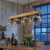 Gastor Suspension, Boule lumineuse, Suspension Écru, Noir, 4 lumières