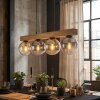 Gastor Suspension, Boule lumineuse, Suspension Écru, Noir, 4 lumières