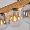 Gastor Suspension, Boule lumineuse, Suspension Écru, Noir, 4 lumières