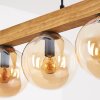 Gastor Suspension, Boule lumineuse, Suspension Écru, Noir, 4 lumières