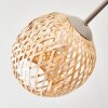 Basto Plafonnier, Boule lumineuse Sable, 6 lumières