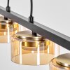 Folar Suspension, Suspension LED Noir, 4 lumières
