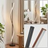 Solir Lampadaire LED Noir, 1 lumière