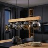 Koyoto Suspension, Boule lumineuse, Suspension Écru, Noir, 4 lumières