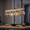 Koyoto Suspension, Boule lumineuse, Suspension Écru, Noir, 4 lumières