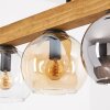Koyoto Suspension, Boule lumineuse, Suspension Écru, Noir, 4 lumières