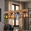 Koyoto Suspension, Boule lumineuse, Suspension Écru, Noir, 4 lumières