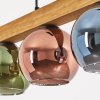 Koyoto Suspension, Boule lumineuse, Suspension Écru, Noir, 4 lumières