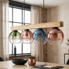 Koyoto Suspension, Boule lumineuse, Suspension Écru, Noir, 4 lumières