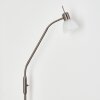 Arcen Lampadaire LED Nickel mat, 1 lumière