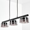 Folar Suspension, Suspension LED Noir, 3 lumières
