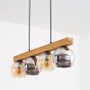 Koyoto Suspension, Boule lumineuse, Suspension Écru, Noir, 4 lumières