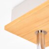 Olaris Plafonnier, Spot de plafond Chrome, Gris, Écru, 2 lumières