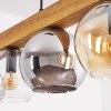 Koyoto Suspension, Boule lumineuse, Suspension Écru, Noir, 5 lumières