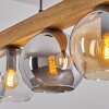 Koyoto Suspension, Boule lumineuse, Suspension Écru, Noir, 5 lumières