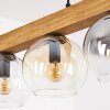 Koyoto Suspension, Boule lumineuse, Suspension Écru, Noir, 4 lumières