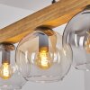 Koyoto Suspension, Boule lumineuse, Suspension Écru, Noir, 4 lumières