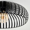 Guayo Plafonnier Noir, 1 lumière