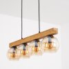 Koyoto Suspension, Boule lumineuse, Suspension Écru, Noir, 4 lumières