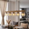Koyoto Suspension, Boule lumineuse, Suspension Écru, Noir, 5 lumières
