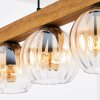 Koyoto Suspension, Boule lumineuse, Suspension Écru, Noir, 5 lumières
