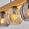 Koyoto Suspension, Boule lumineuse, Suspension Écru, Noir, 5 lumières
