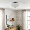 Molak Plafonnier Nickel mat, 2 lumières