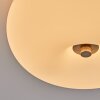 Molak Plafonnier Nickel mat, 2 lumières