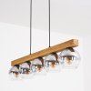 Koyoto Suspension, Boule lumineuse, Suspension Écru, Noir, 5 lumières