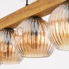 Ripoll Suspension, Boule lumineuse, Suspension Écru, Noir, 5 lumières