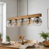 Ripoll Suspension, Boule lumineuse, Suspension Écru, Noir, 5 lumières