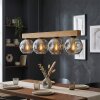 Ripoll Suspension, Boule lumineuse, Suspension Écru, Noir, 4 lumières