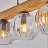 Koyoto Suspension, Boule lumineuse, Suspension Écru, Noir, 4 lumières