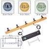 Koyoto Suspension, Boule lumineuse, Suspension Écru, Noir, 5 lumières