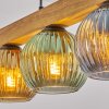 Koyoto Suspension, Boule lumineuse, Suspension Écru, Noir, 5 lumières