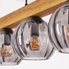 Koyoto Suspension, Boule lumineuse, Suspension Écru, Noir, 5 lumières