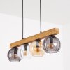 Koyoto Suspension, Boule lumineuse, Suspension Écru, Noir, 4 lumières