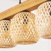 Basto Suspension, Boule lumineuse, Suspension Écru, Noir, 5 lumières