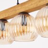 Koyoto Suspension, Boule lumineuse, Suspension Écru, Noir, 4 lumières
