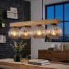 Ripoll Suspension, Boule lumineuse, Suspension Écru, Noir, 4 lumières