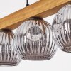 Ripoll Suspension, Boule lumineuse, Suspension Écru, Noir, 4 lumières