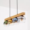 Koyoto Suspension, Boule lumineuse, Suspension Écru, Noir, 4 lumières