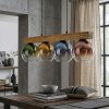 Koyoto Suspension, Boule lumineuse, Suspension Écru, Noir, 4 lumières