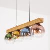 Koyoto Suspension, Boule lumineuse, Suspension Écru, Noir, 4 lumières